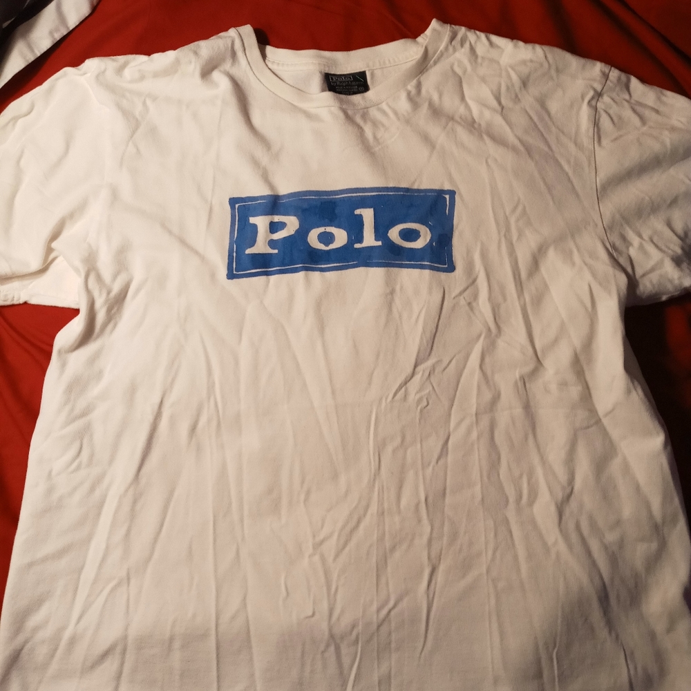 Vintage polo ralph lauren graphic t